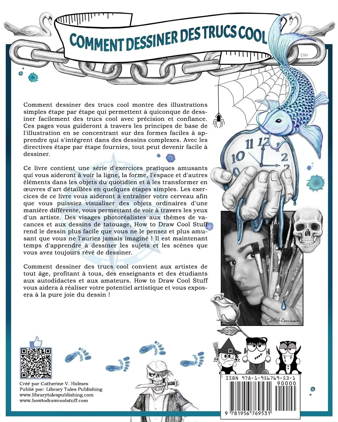 Rückseite: 9781956769531 | Comment dessiner des trucs sympas | Catherine V Holmes | Taschenbuch