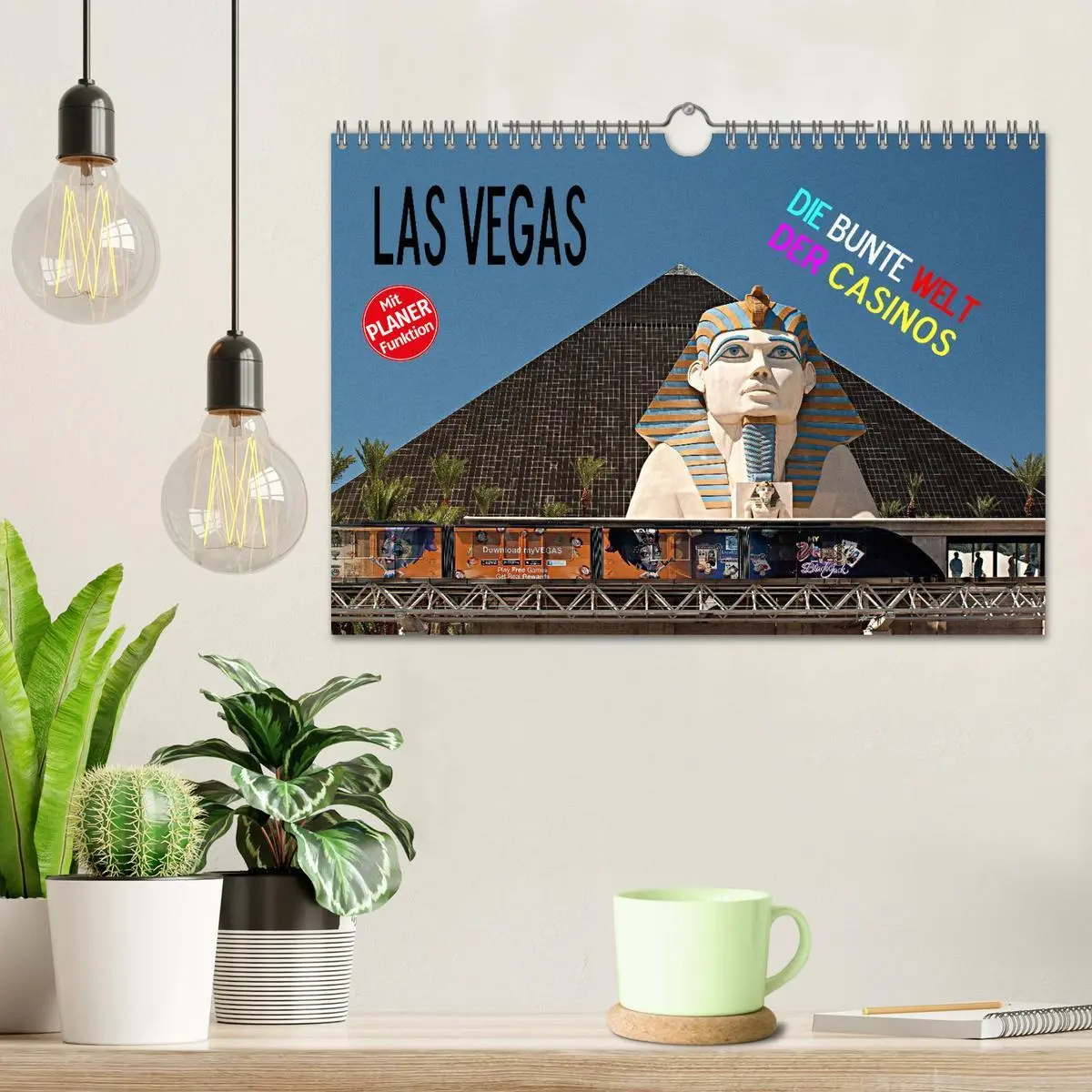 Bild: 9783457989531 | Las Vegas - Die bunte Welt der Casinos (Wandkalender 2026 DIN A4...