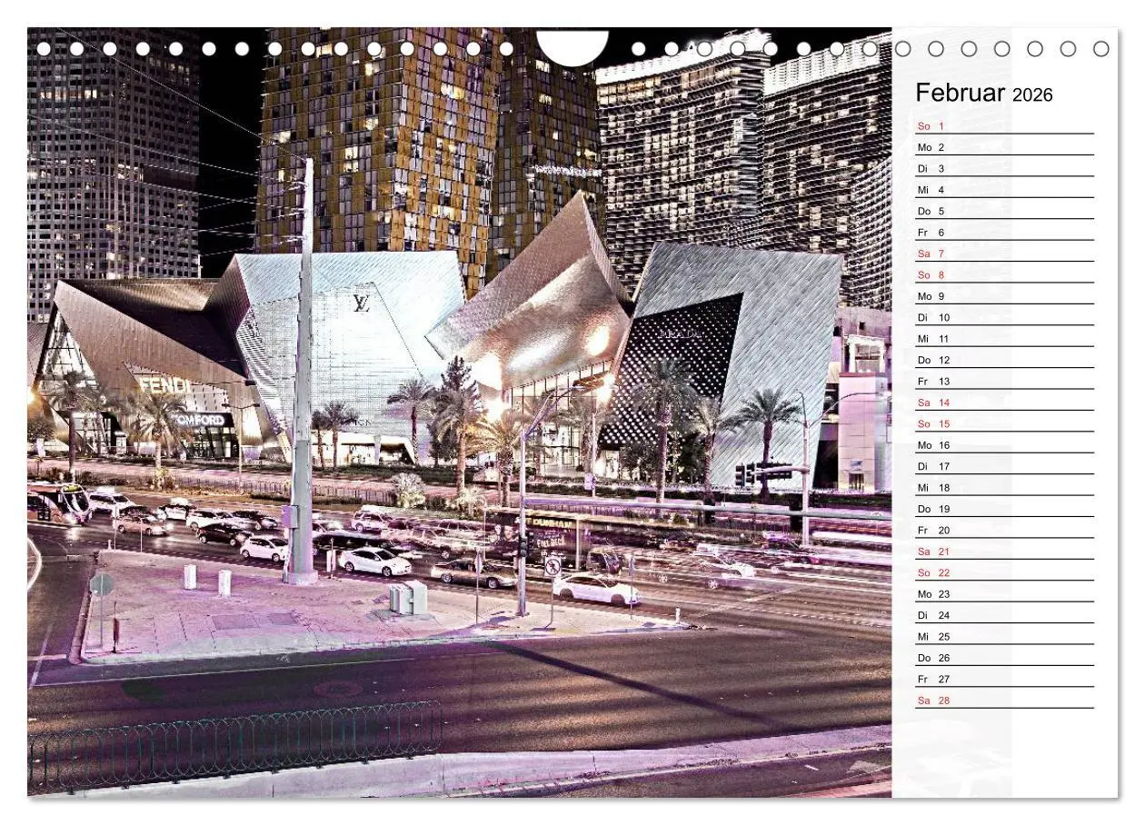 Bild: 9783457989531 | Las Vegas - Die bunte Welt der Casinos (Wandkalender 2026 DIN A4...