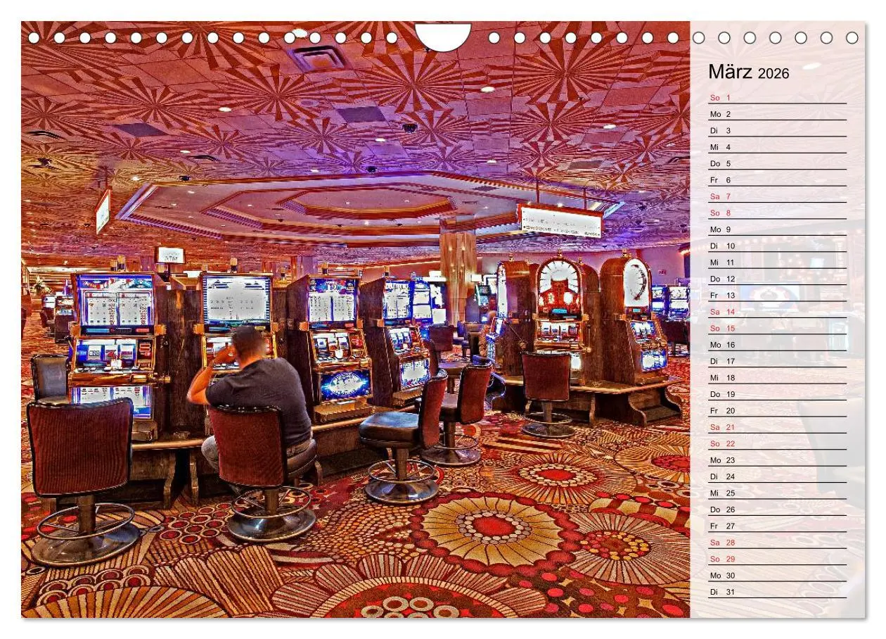 Bild: 9783457989531 | Las Vegas - Die bunte Welt der Casinos (Wandkalender 2026 DIN A4...
