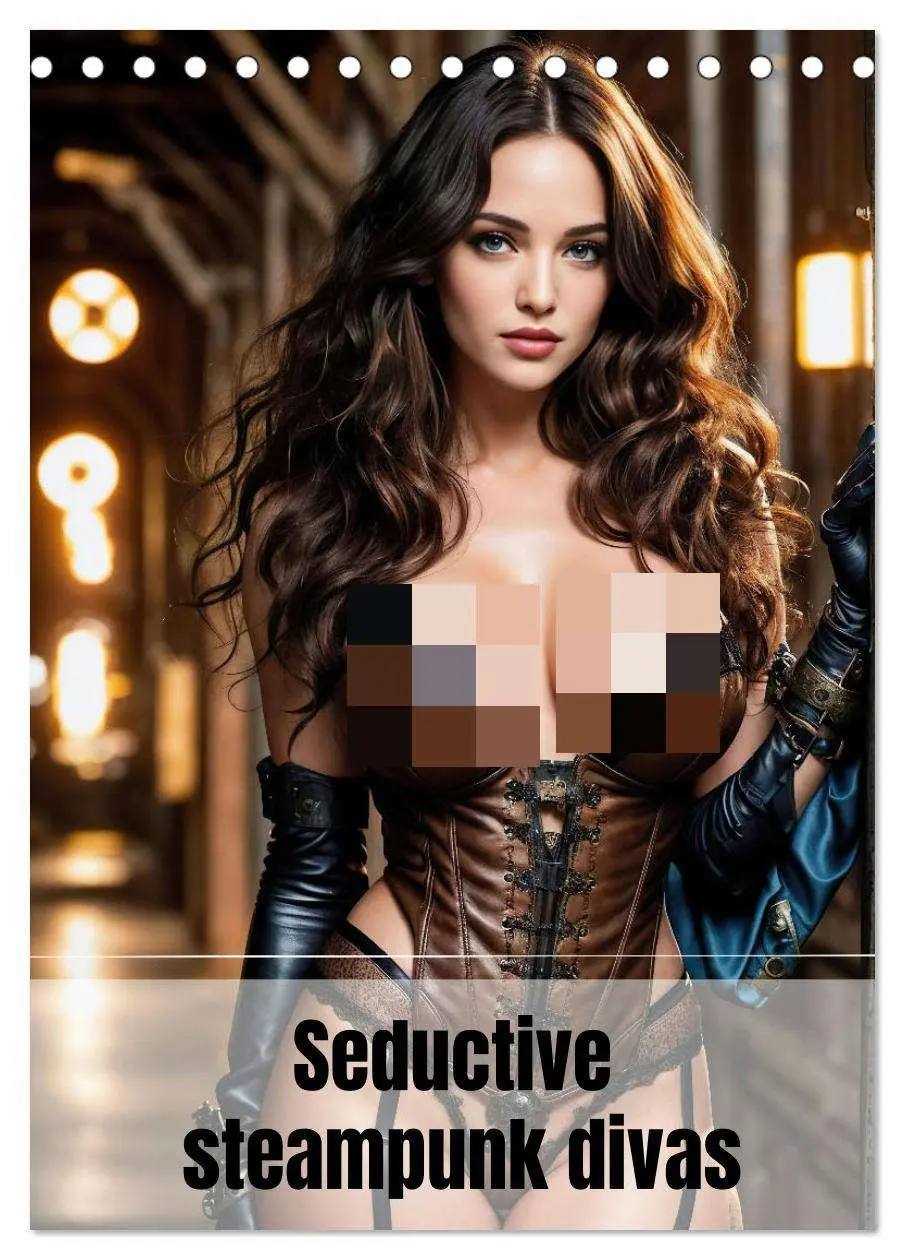 Cover: 9783516529531 | Seductive steampunk divas (Desk Calendar 2026 DIN A5 portrait),...