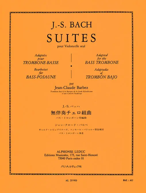 Cover: 9790046259531 | Suites For Solo Cello | Johann Sebastian Bach | Buch | Alphonse Leduc