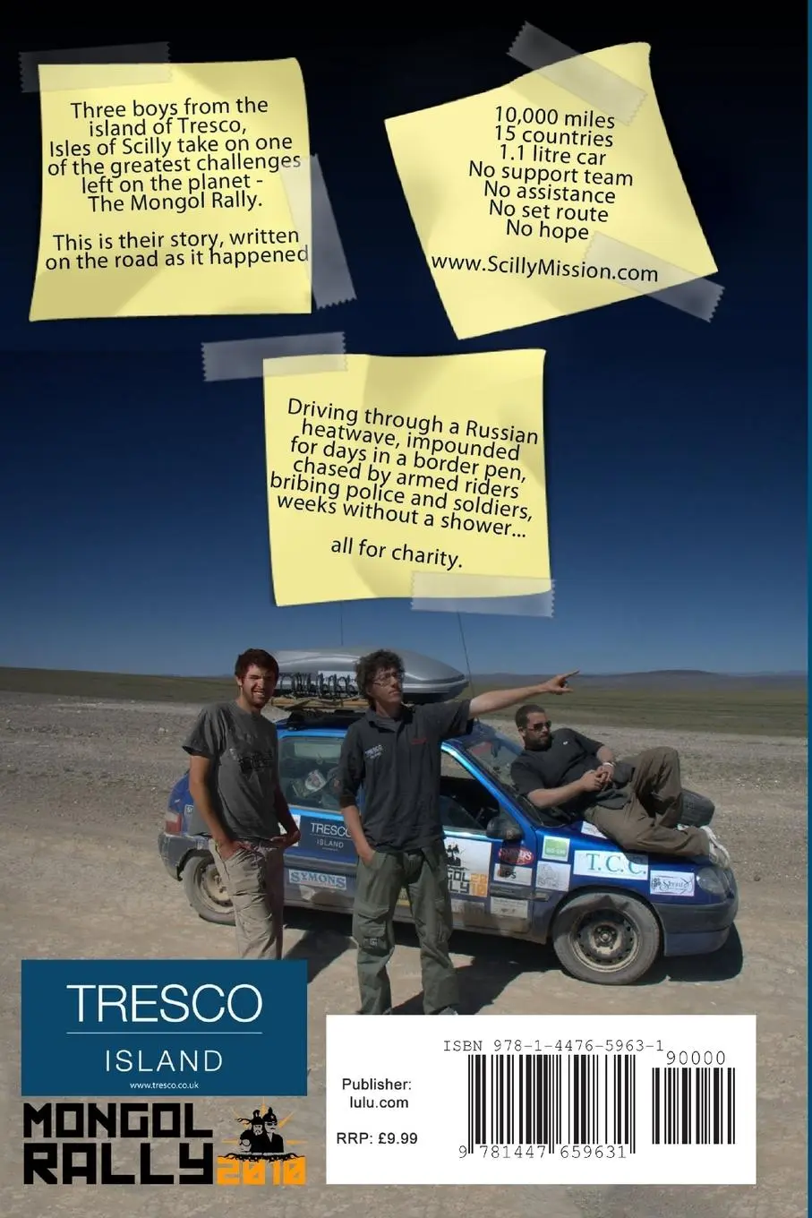 Rückseite: 9781447659631 | You Want Breakfast Now? A Mongol Rally Team Experience | James Druce