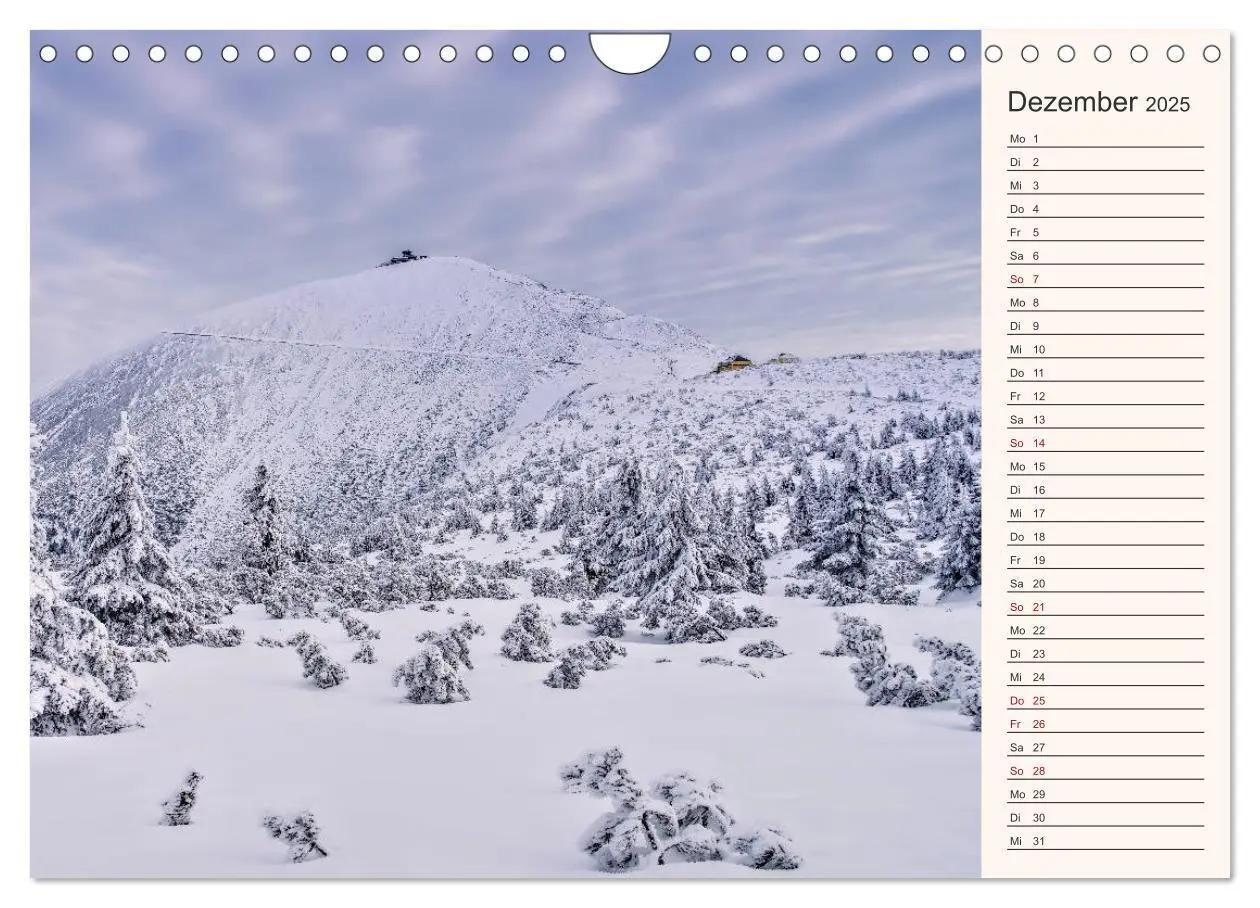 Bild: 9783435339631 | Riesengebirge - Zwischen Schlesien und Böhmen (Wandkalender 2025...