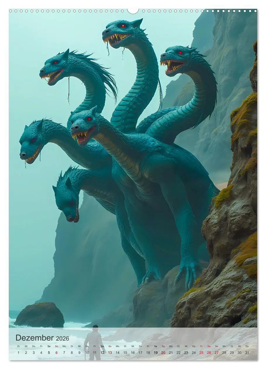 Bild: 9783457289631 | Griechische Mythologie - Götter, Helden und Monster (hochwertiger...