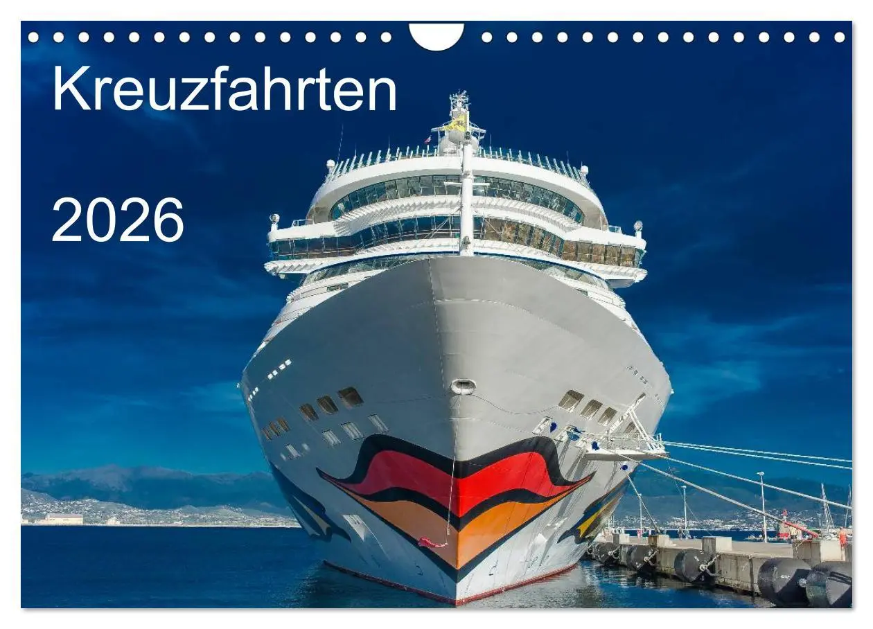 Cover: 9783457979631 | Kreuzfahrten 2026 (Wandkalender 2026 DIN A4 quer), CALVENDO...