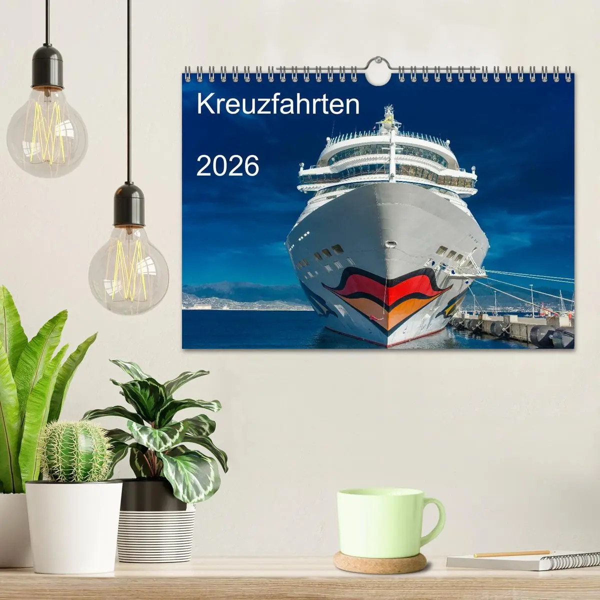 Bild: 9783457979631 | Kreuzfahrten 2026 (Wandkalender 2026 DIN A4 quer), CALVENDO...
