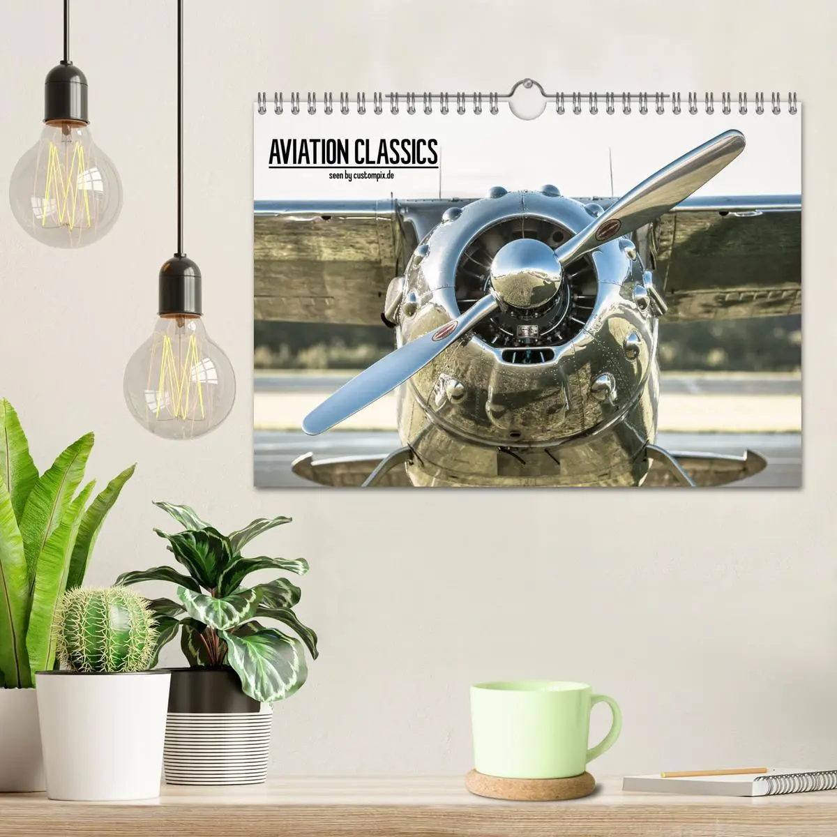 Bild: 9783516209631 | AVIATION CLASSICS seen by custompix.de (Wandkalender 2026 DIN A4...