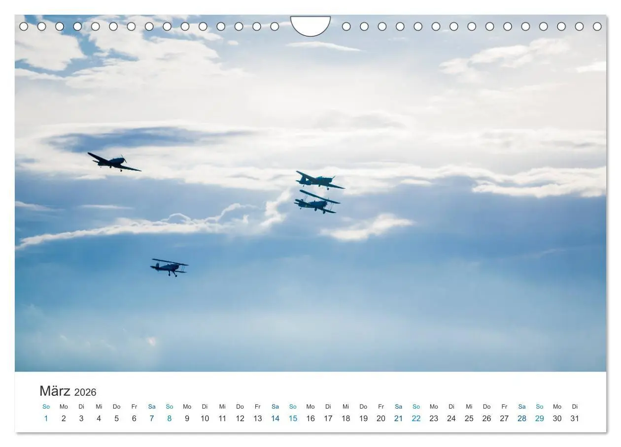 Bild: 9783516209631 | AVIATION CLASSICS seen by custompix.de (Wandkalender 2026 DIN A4...