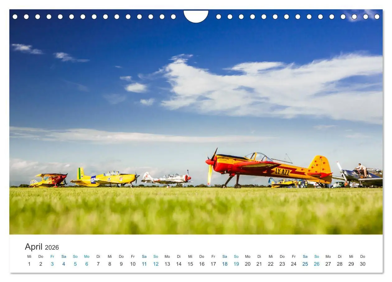 Bild: 9783516209631 | AVIATION CLASSICS seen by custompix.de (Wandkalender 2026 DIN A4...