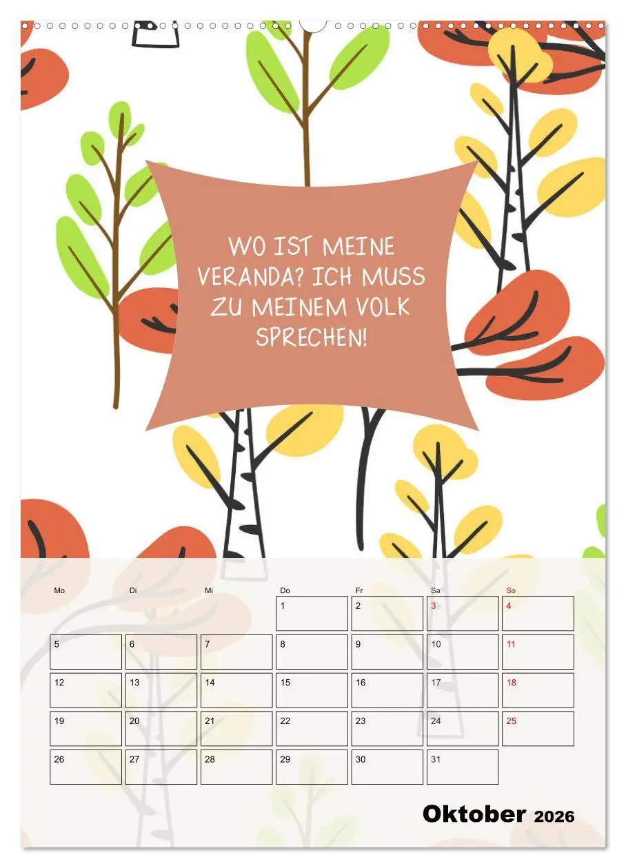 Bild: 9783516379631 | Königin über alles! Typokalender für starke Frauen (Wandkalender...