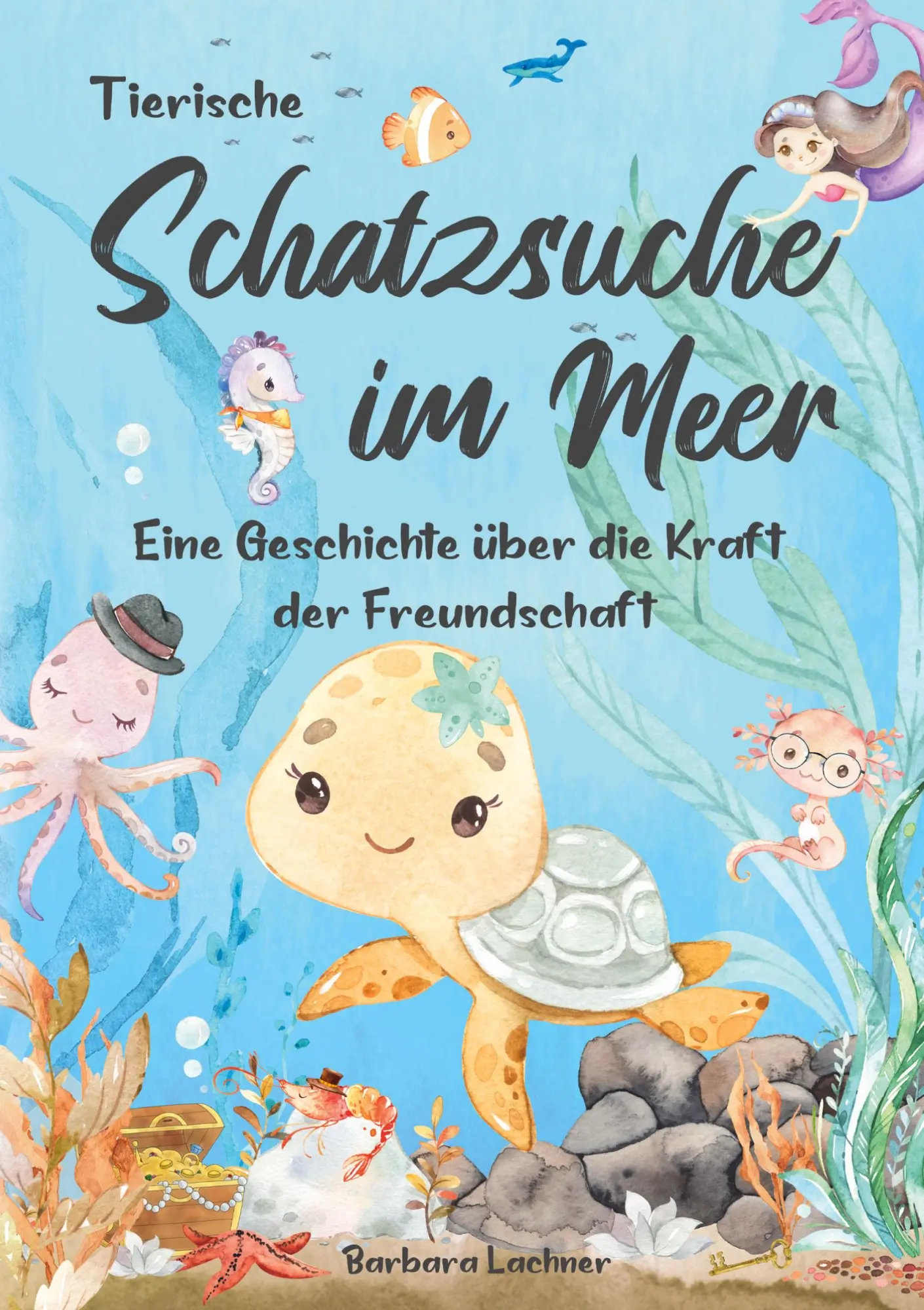 Cover: 9783754669631 | Tierische Schatzsuche im Meer | Barbara Lachner | Taschenbuch | 84 S.