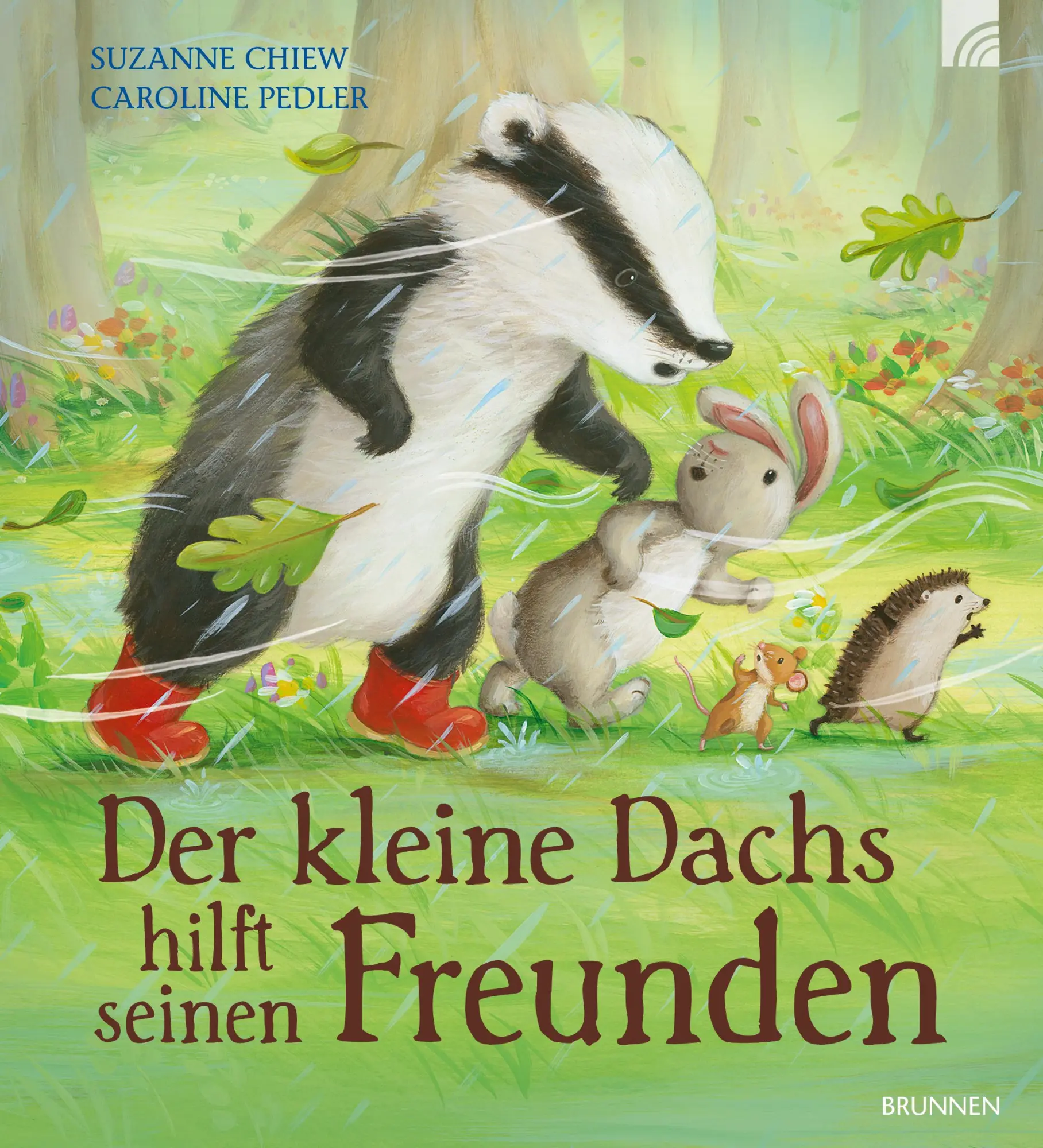 Cover: 9783765559631 | Der kleine Dachs hilft seinen Freunden | Suzanne Chiew | Taschenbuch