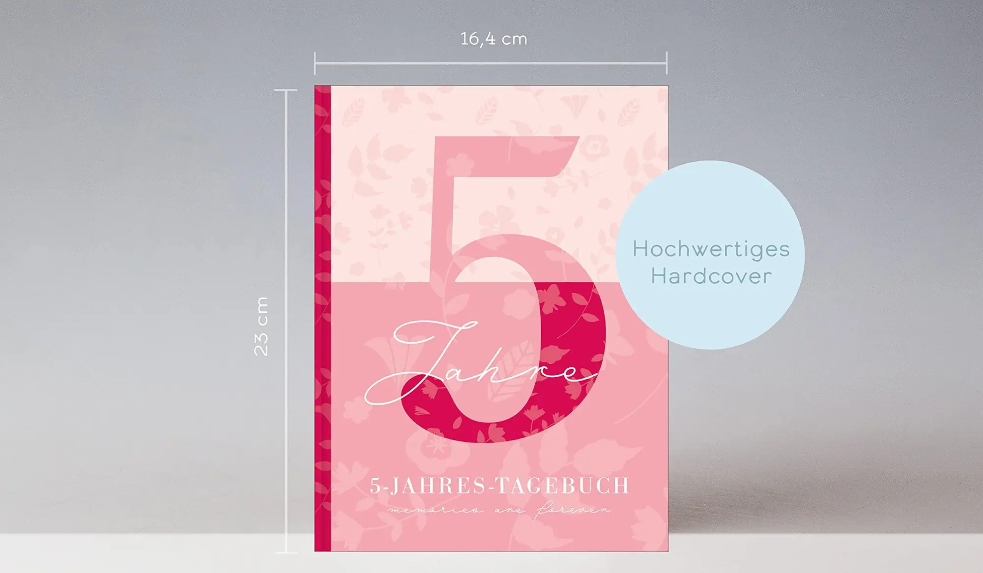 Bild: 9783969669631 | 5 Jahresbuch: Das Tagebuch für 5 Jahre Rosa 5 Jahres Kalender zum...