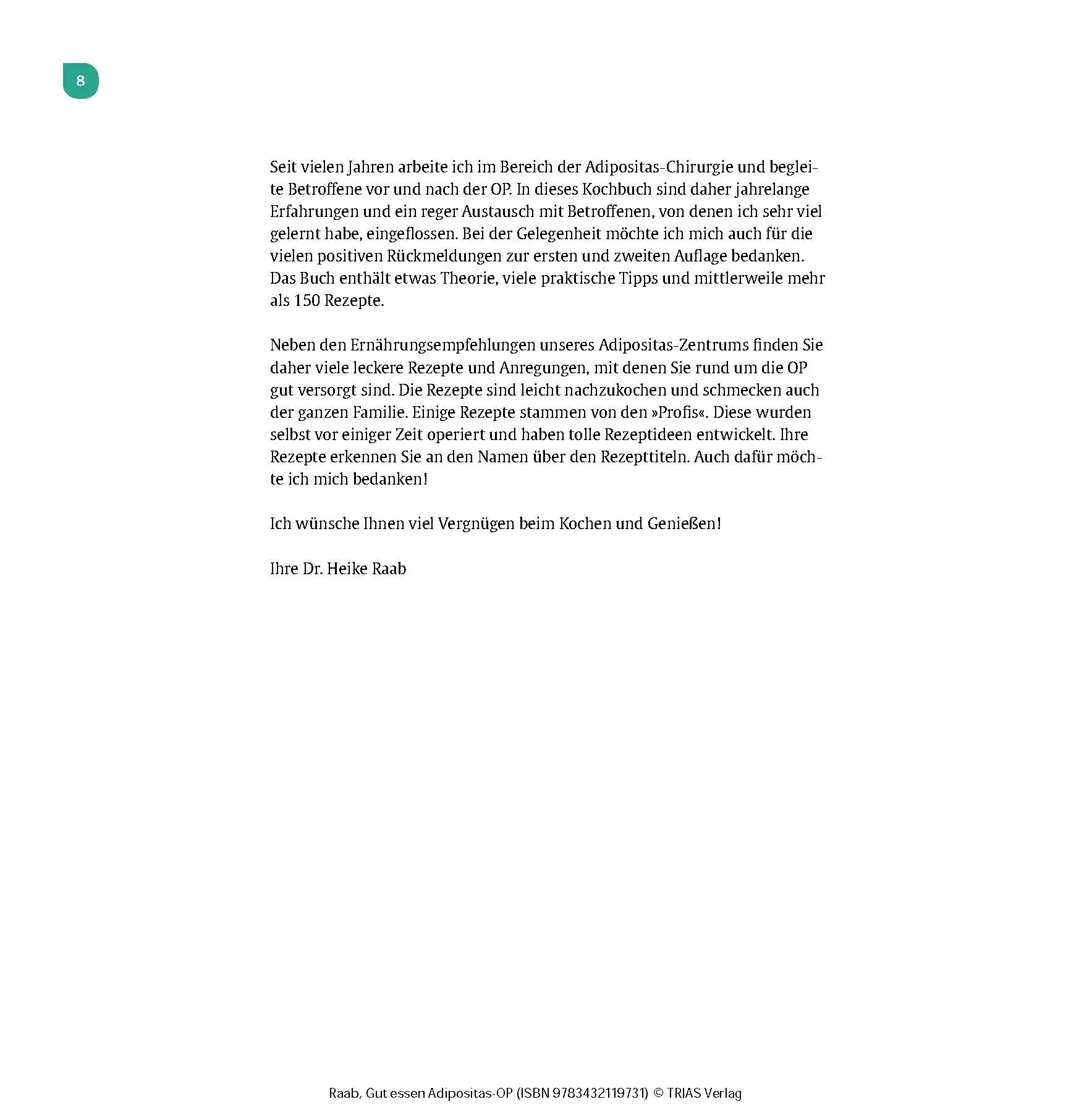 Bild: 9783432119731 | Gut essen Adipositas-OP | Heike Raab | Taschenbuch | Köstlich essen