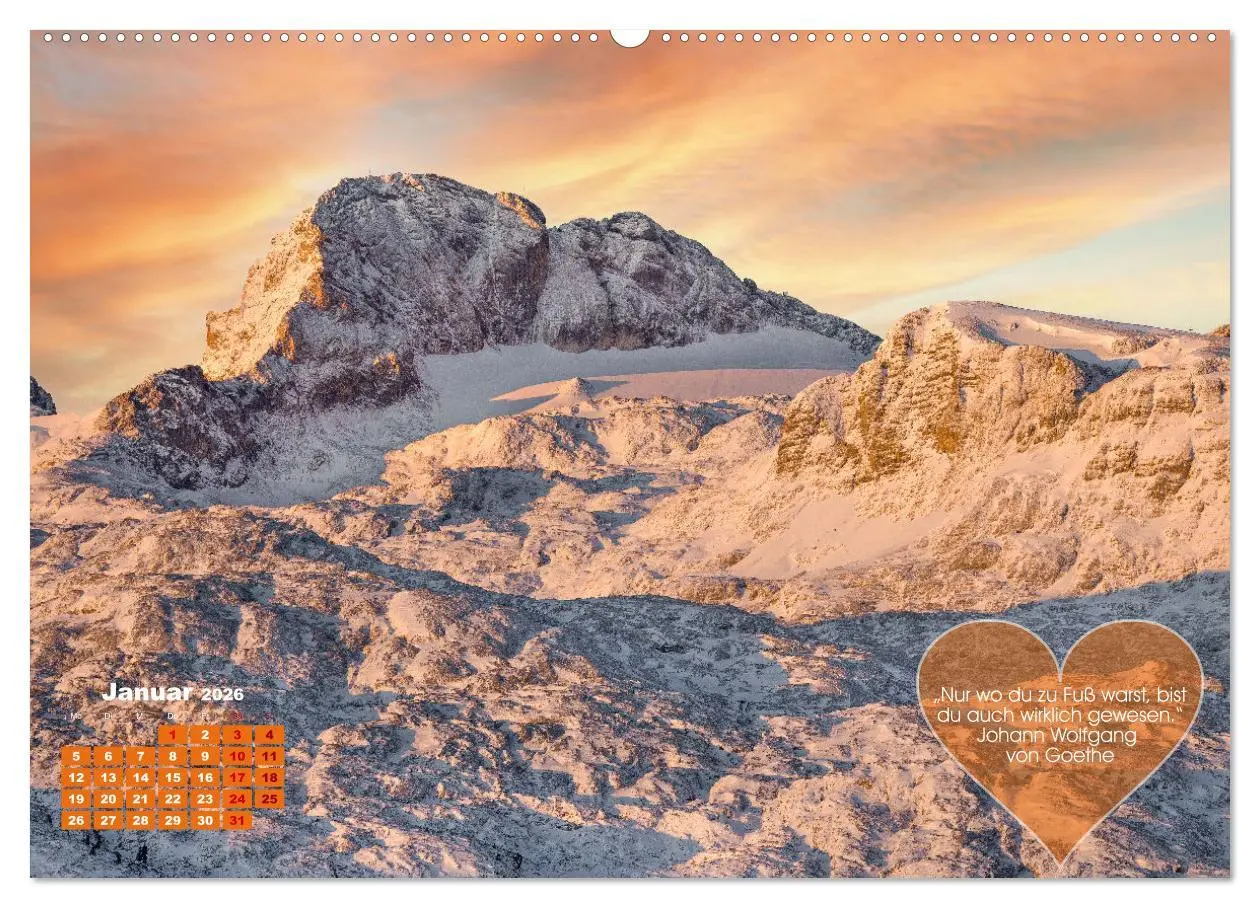 Bild: 9783457589731 | Berge und Seen, mit Zitaten - nur für Dich by VogtArt (Wandkalender...