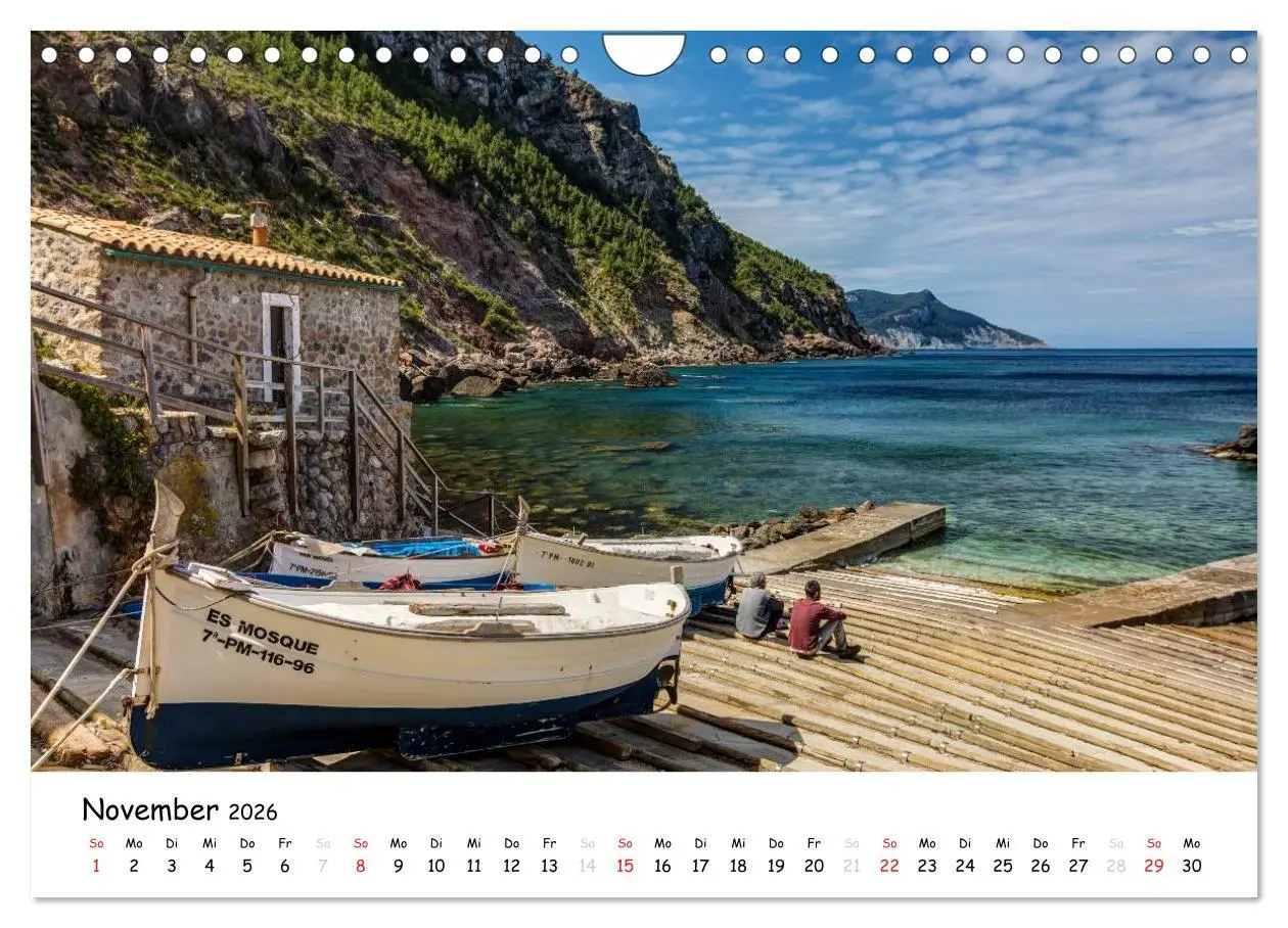 Bild: 9783516059731 | Wildes und romantisches Mallorca (Wandkalender 2026 DIN A4 quer),...