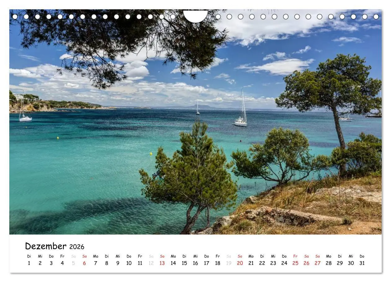 Bild: 9783516059731 | Wildes und romantisches Mallorca (Wandkalender 2026 DIN A4 quer),...