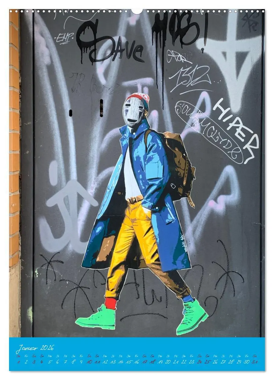 Bild: 9783516369731 | LOVE HAMBURG - STREET ART (hochwertiger Premium Wandkalender 2026...
