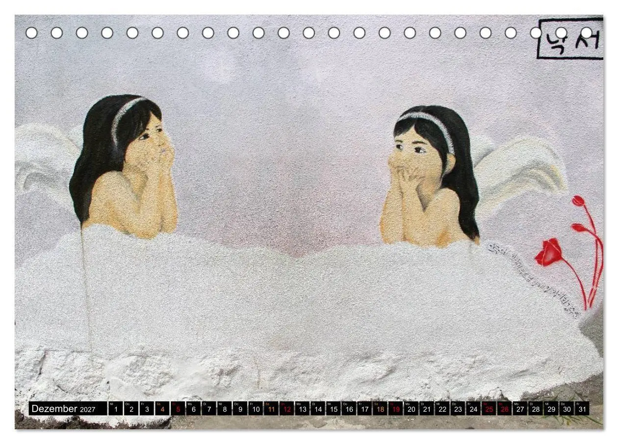 Bild: 9783594109731 | Street Art Seoul (Tischkalender 2027 DIN A5 quer), CALVENDO...