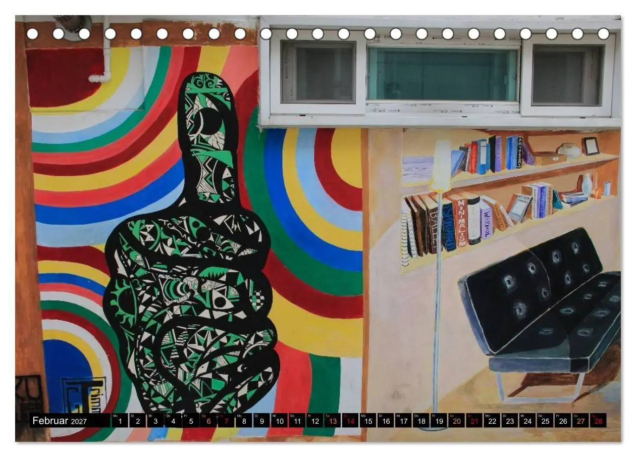 Bild: 9783594109731 | Street Art Seoul (Tischkalender 2027 DIN A5 quer), CALVENDO...