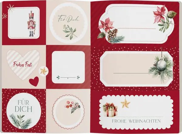 Bild: 9783731889731 | Etikettenbuch Weihnachten | Verlag Korsch | 10 S. | 454325 | Deutsch