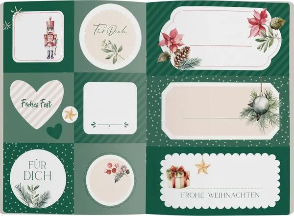Bild: 9783731889731 | Etikettenbuch Weihnachten | Verlag Korsch | 10 S. | 454325 | Deutsch