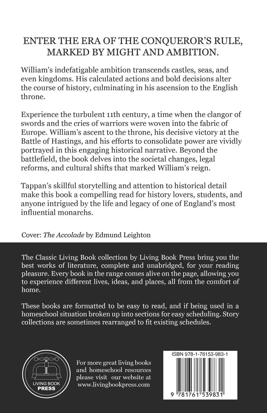 Rückseite: 9781761539831 | In the Days of William the Conqueror | Eva March Tappan | Taschenbuch