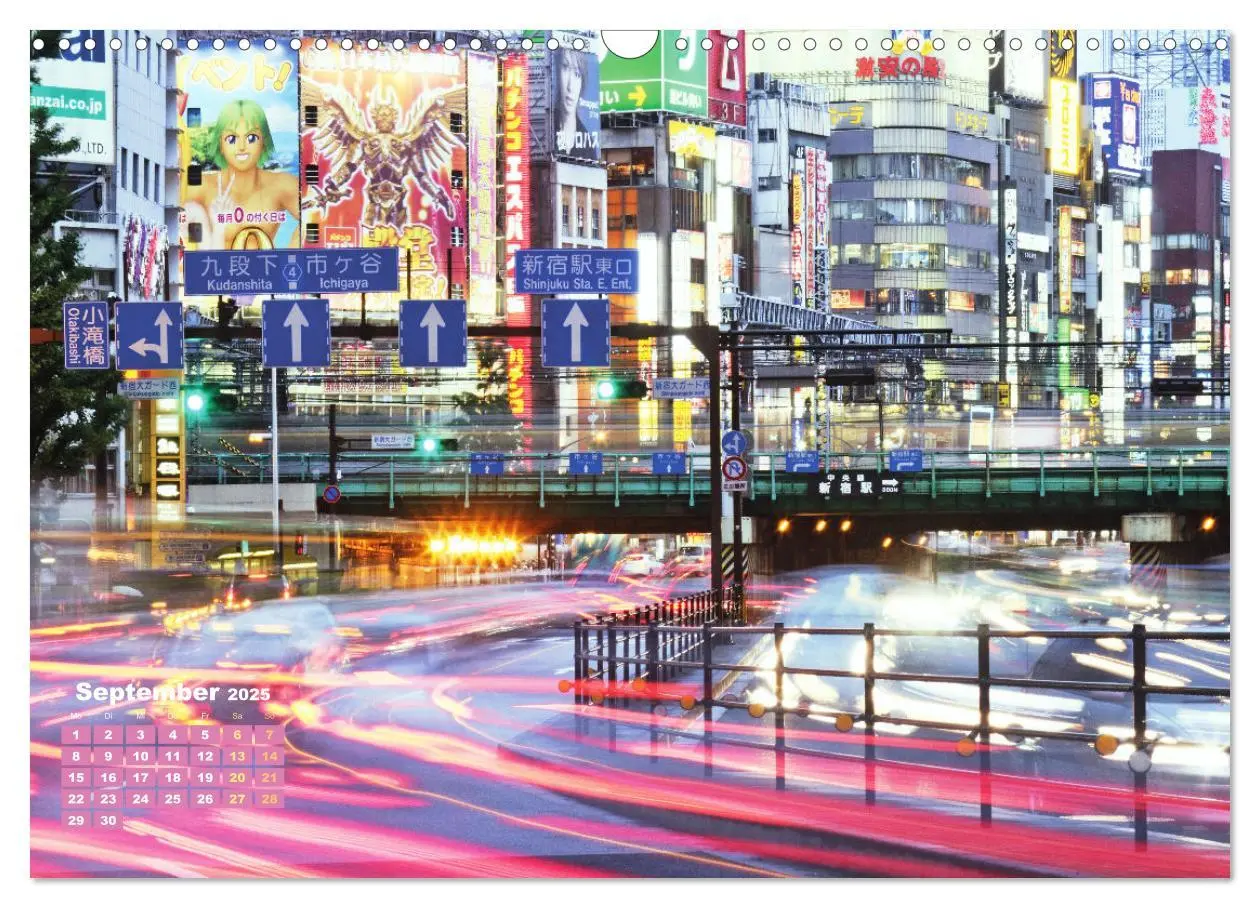 Bild: 9783457199831 | Tokio: Lichter einer Stadt (Wandkalender 2025 DIN A3 quer),...