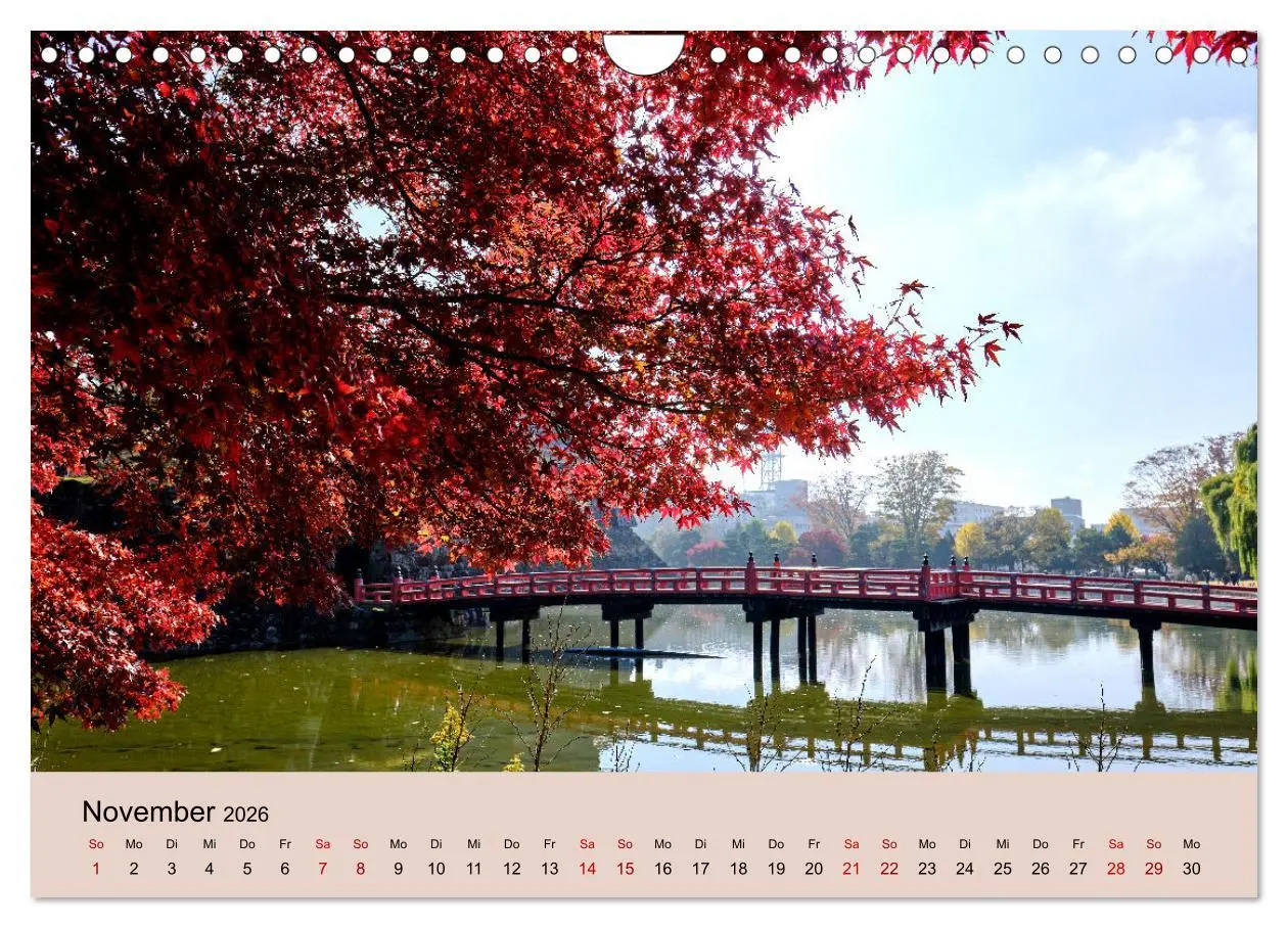 Bild: 9783457269831 | Japan im Herbst (Wandkalender 2026 DIN A4 quer), CALVENDO...