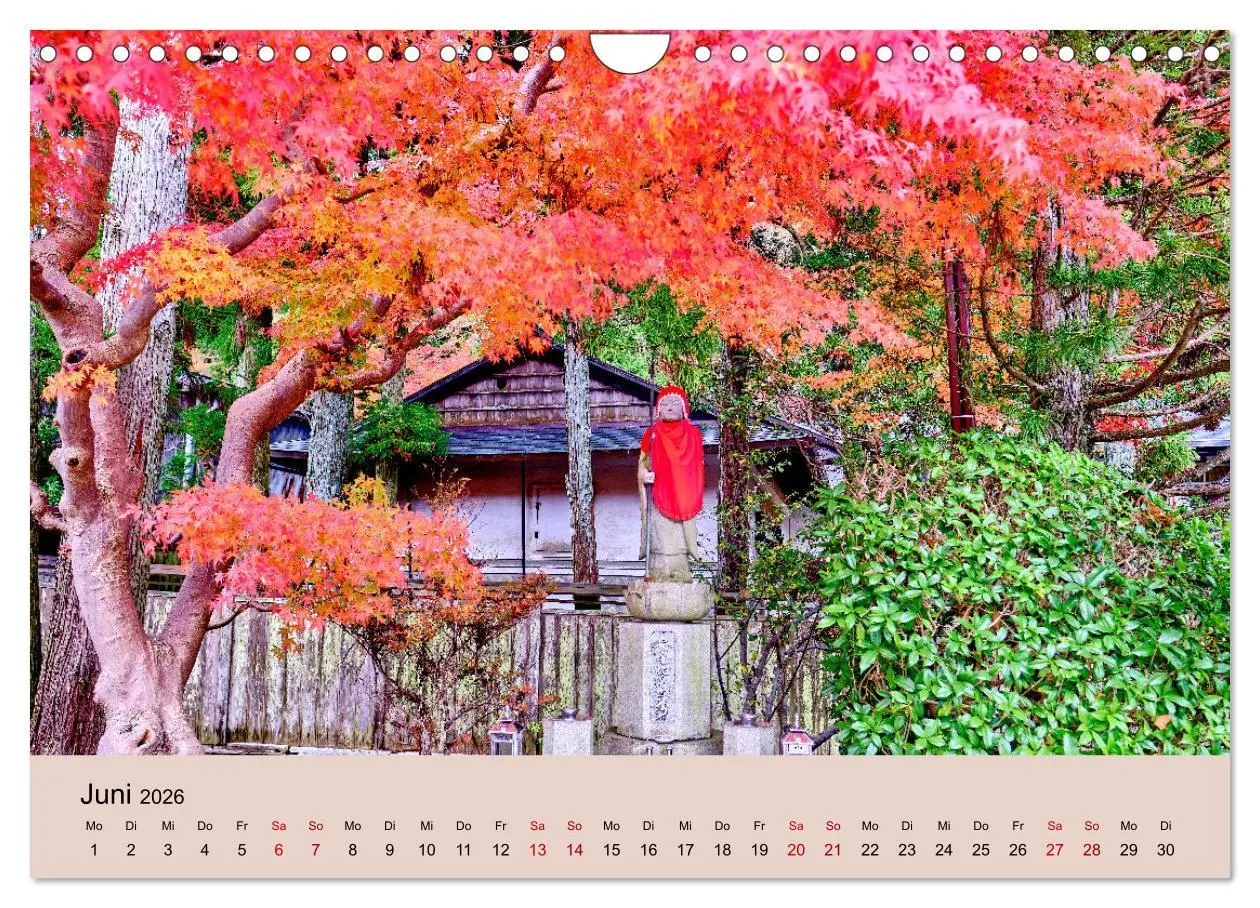 Bild: 9783457269831 | Japan im Herbst (Wandkalender 2026 DIN A4 quer), CALVENDO...