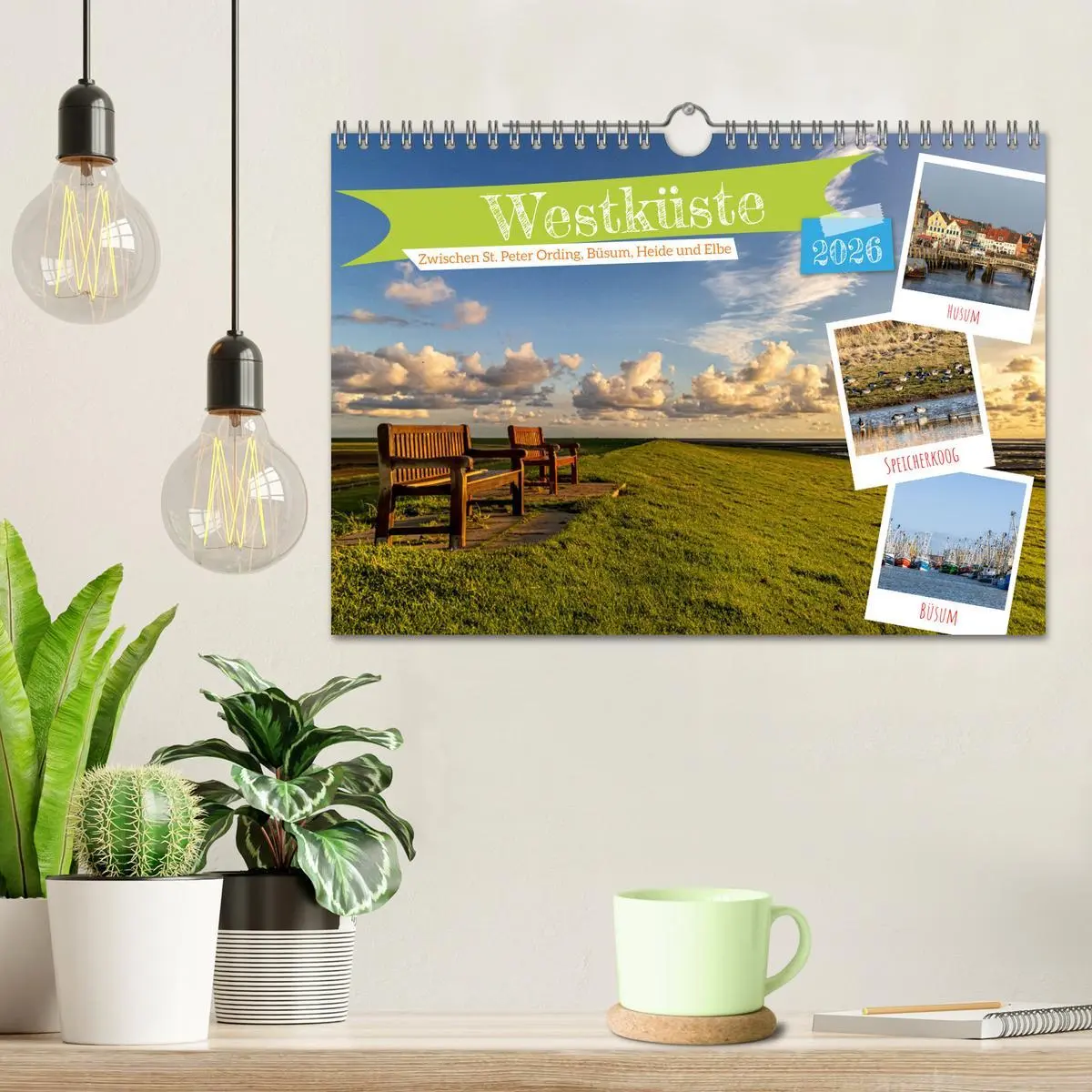 Bild: 9783457339831 | Westküste - Zwischen St. Peter Ording, Büsum und Elbe (Wandkalender...