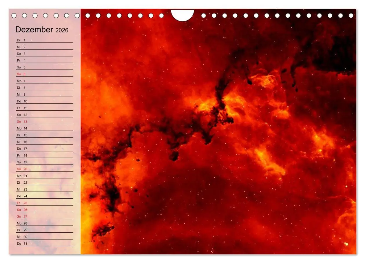 Bild: 9783457959831 | Der Weltraum. Spektakuläre Gasnebel und Galaxien (Wandkalender 2026...