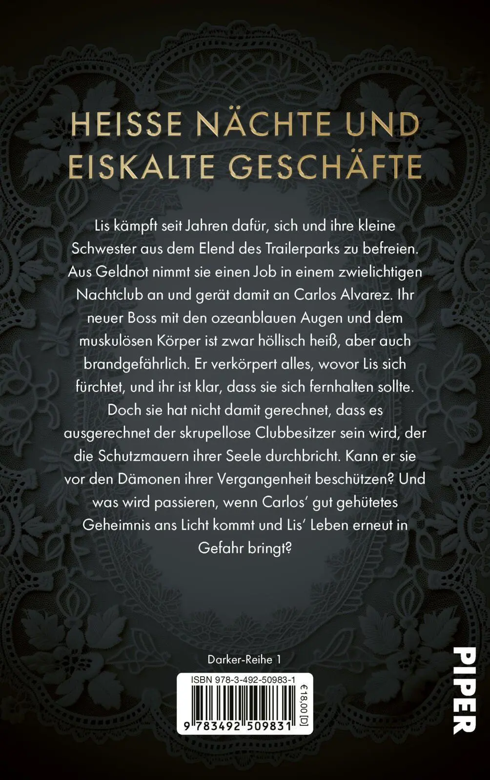 Rückseite: 9783492509831 | Darker than Night | Mica Healand | Taschenbuch | 352 S. | Deutsch