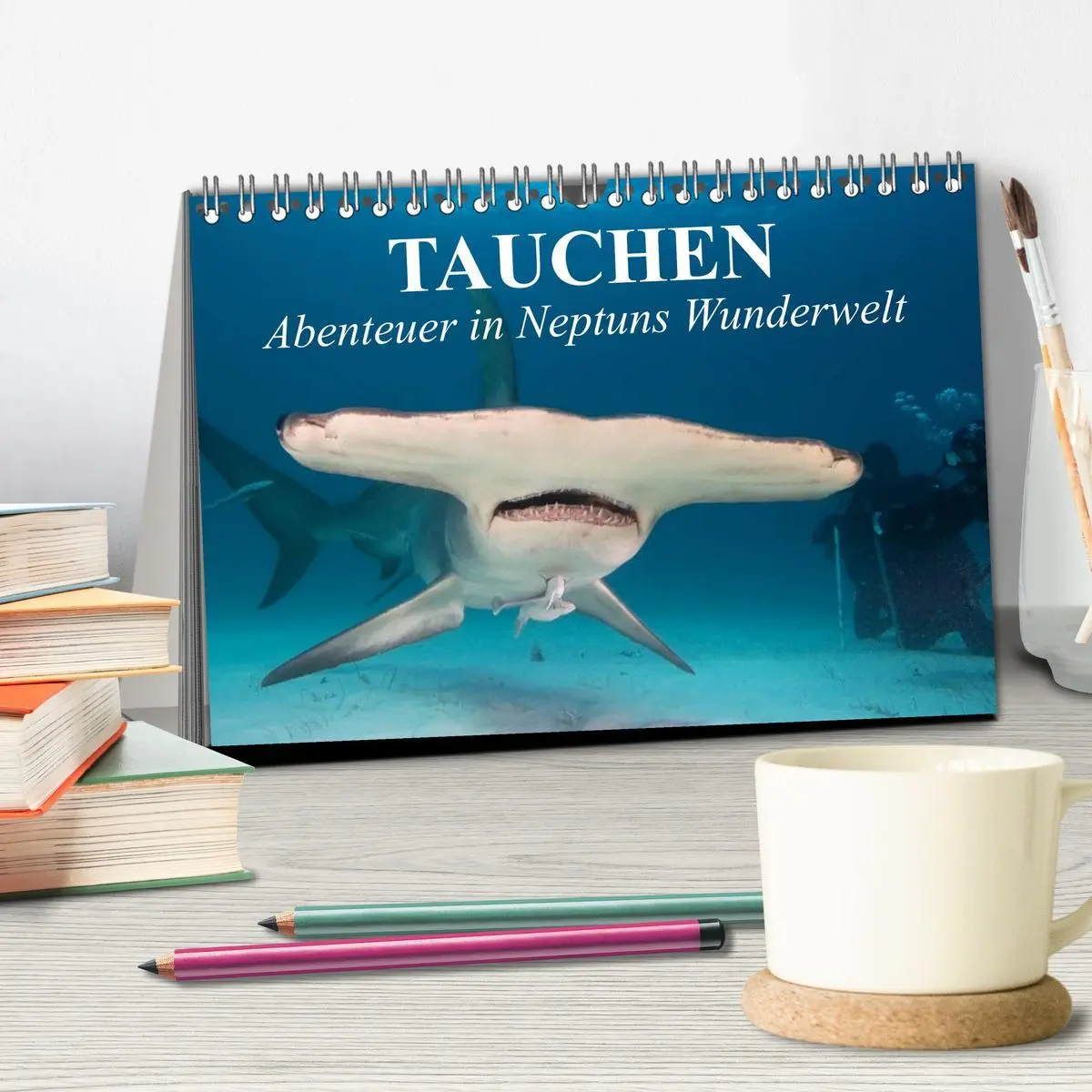 Bild: 9783516119831 | Tauchen - Abenteuer in Neptuns Wunderwelt (Tischkalender 2026 DIN...