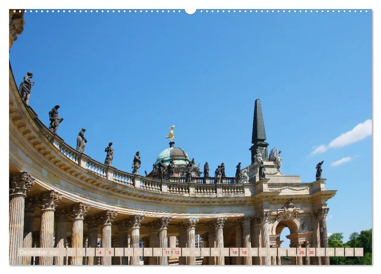 Bild: 9783569519831 | Königliche Residenzen in Potsdam (Wandkalender 2027 DIN A2 quer),...