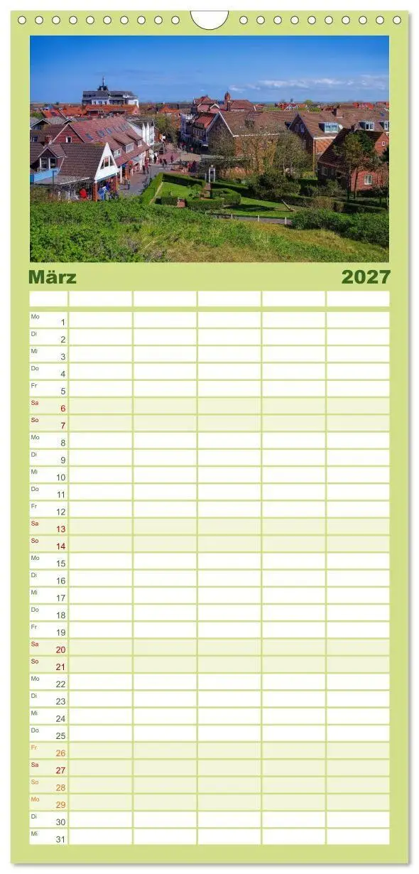 Bild: 9783594339831 | Familienplaner 2027 - Langeoog - Schönste Insel Ostfrieslands mit 5...