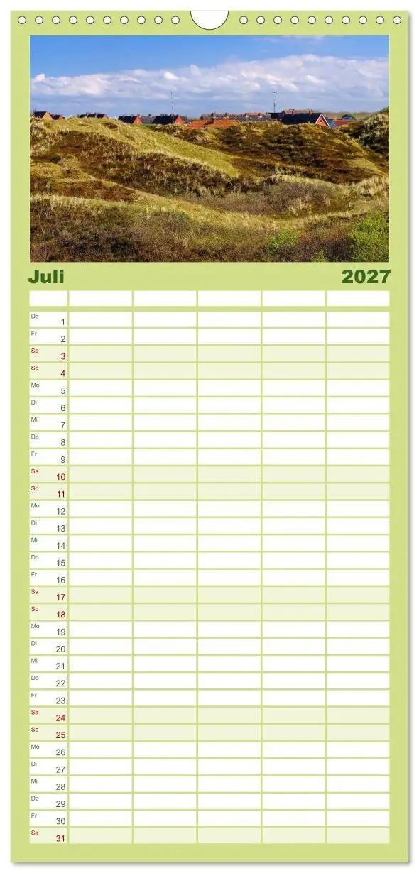 Bild: 9783594339831 | Familienplaner 2027 - Langeoog - Schönste Insel Ostfrieslands mit 5...