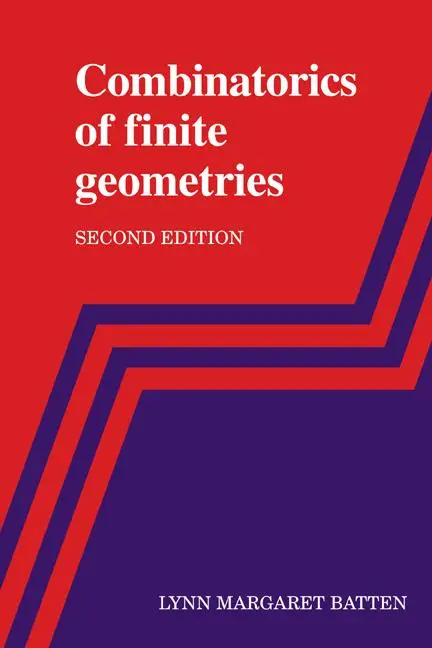 Cover: 9780521599931 | Combinatorics of Finite Geometries | Lynn Margaret Batten | Buch