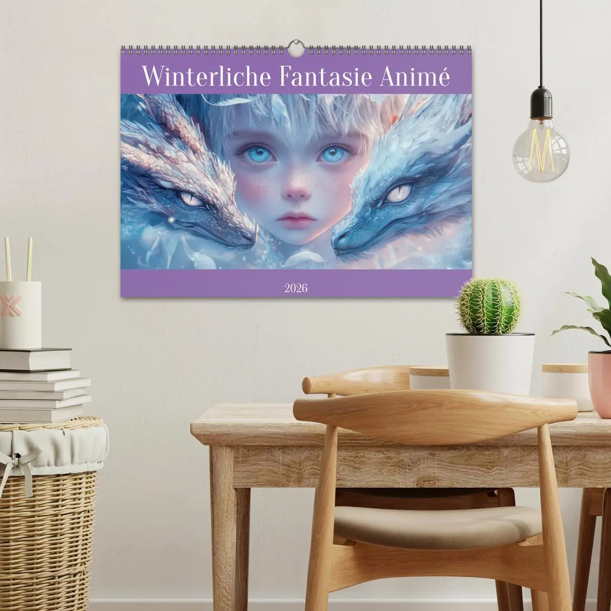 Bild: 9783457259931 | Winterliche Fantasie Animé (Wandkalender 2026 DIN A3 quer),...