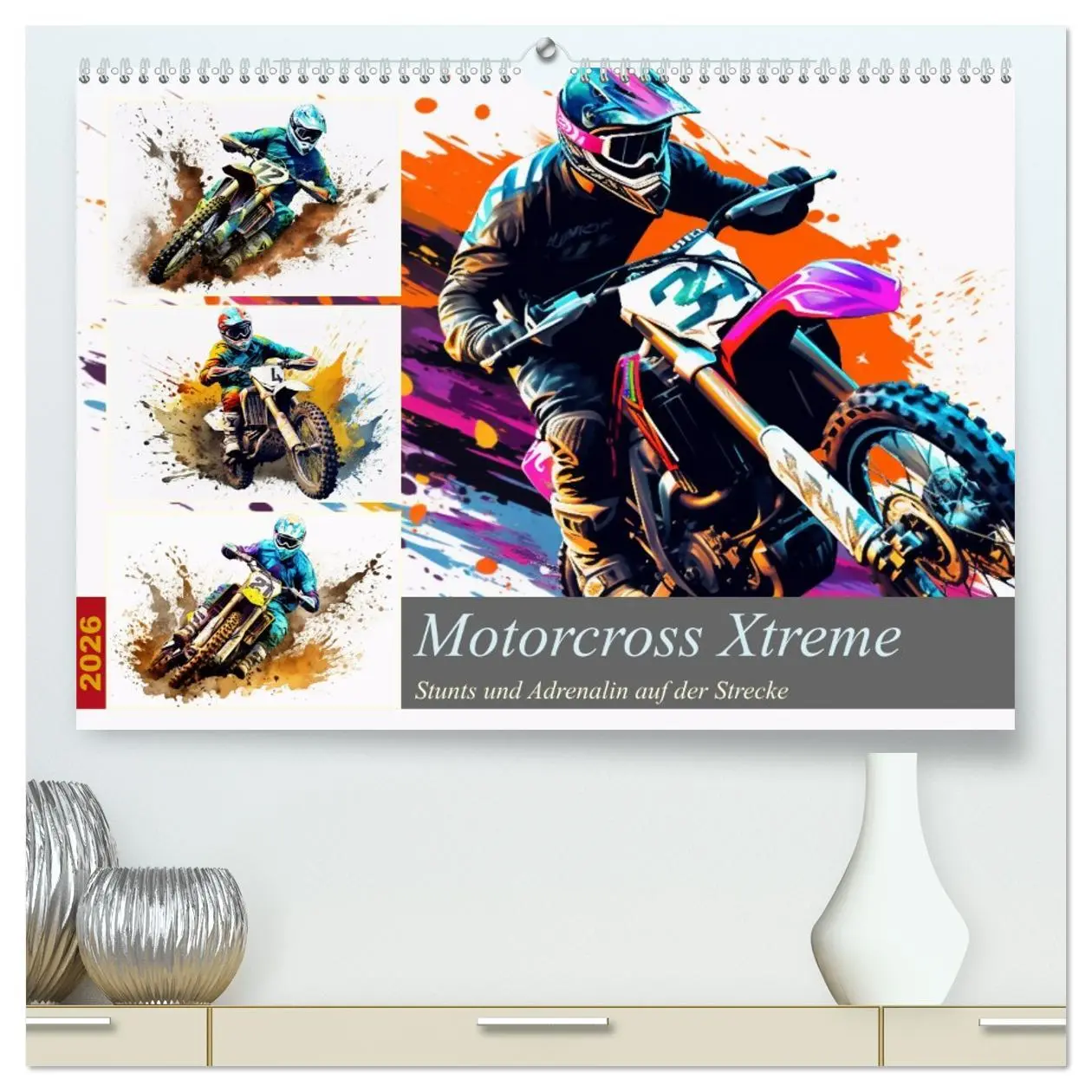 Cover: 9783457499931 | Motorcross Xtreme (hochwertiger Premium Wandkalender 2026 DIN A2...