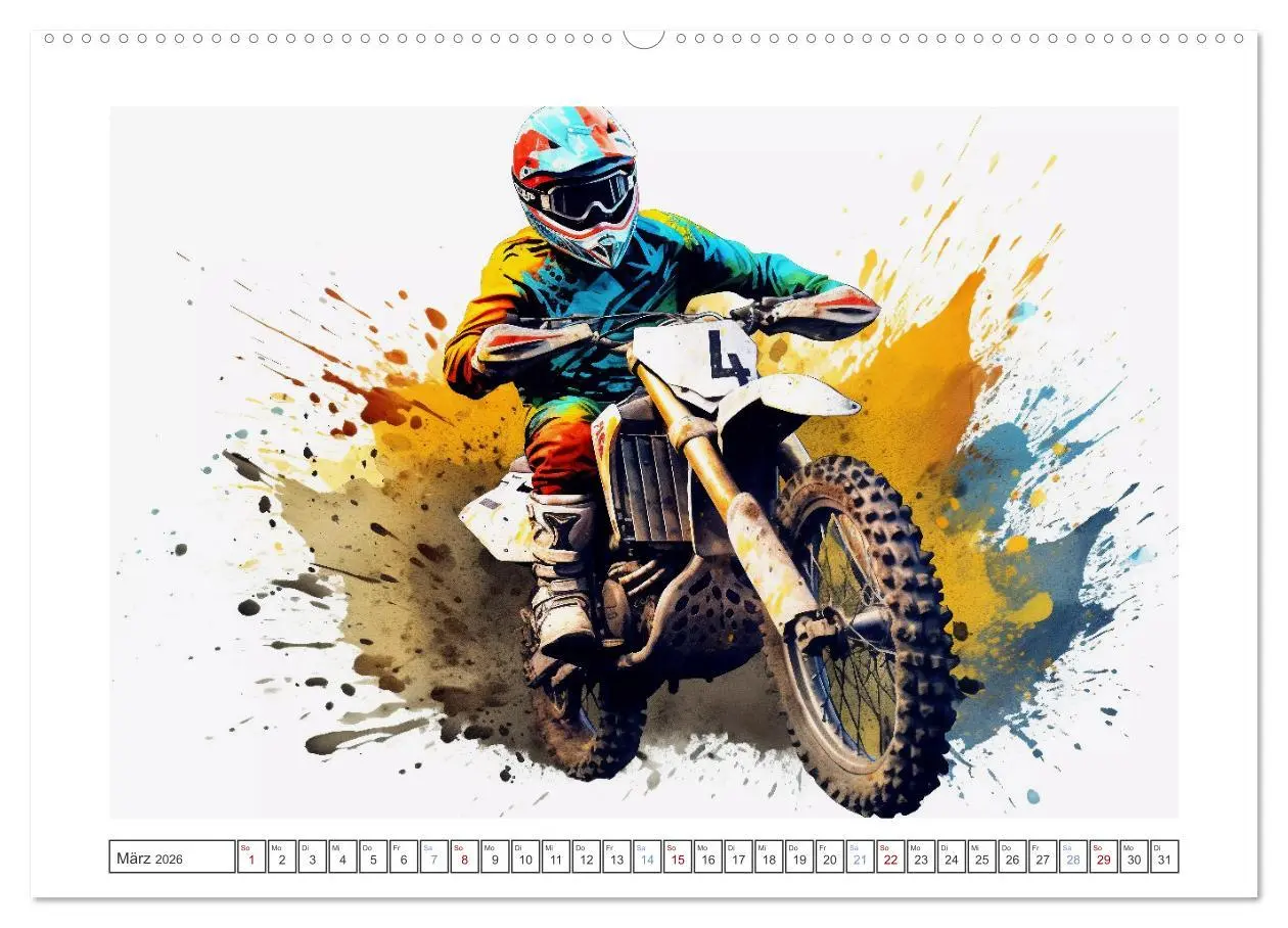 Bild: 9783457499931 | Motorcross Xtreme (hochwertiger Premium Wandkalender 2026 DIN A2...