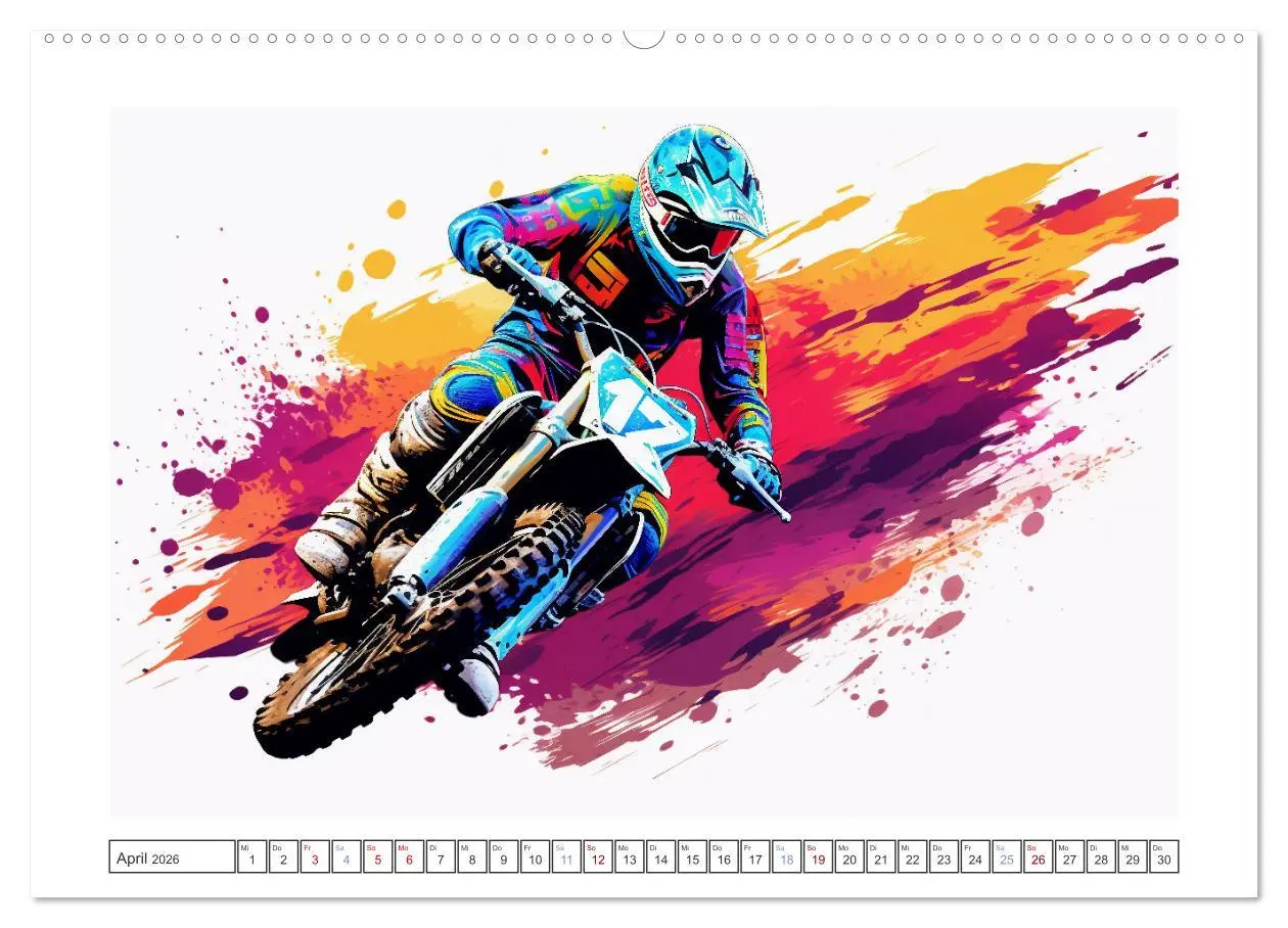 Bild: 9783457499931 | Motorcross Xtreme (hochwertiger Premium Wandkalender 2026 DIN A2...