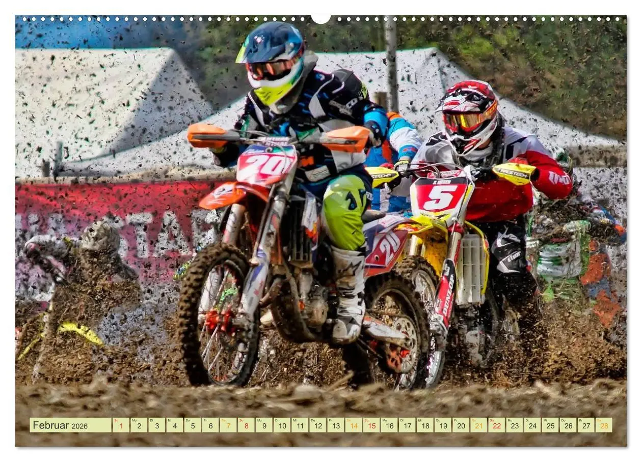 Bild: 9783457949931 | Motocross - so cool (hochwertiger Premium Wandkalender 2026 DIN A2...