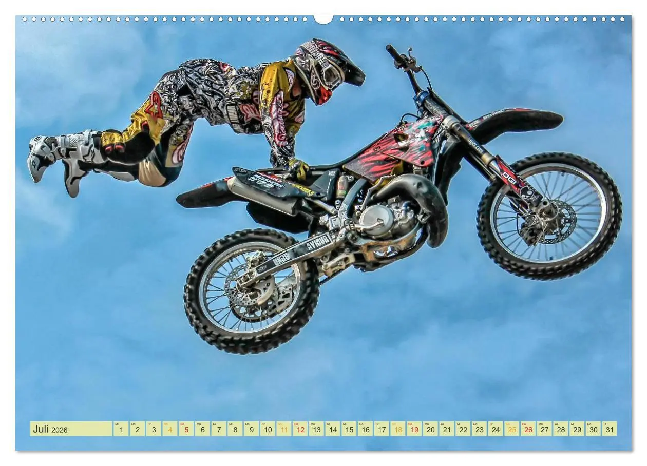 Bild: 9783457949931 | Motocross - so cool (hochwertiger Premium Wandkalender 2026 DIN A2...