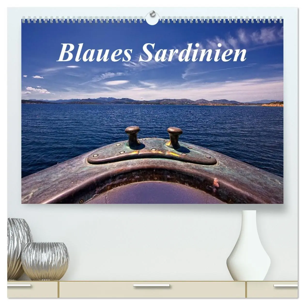 Cover: 9783516109931 | Blaues Sardinien (hochwertiger Premium Wandkalender 2026 DIN A2...