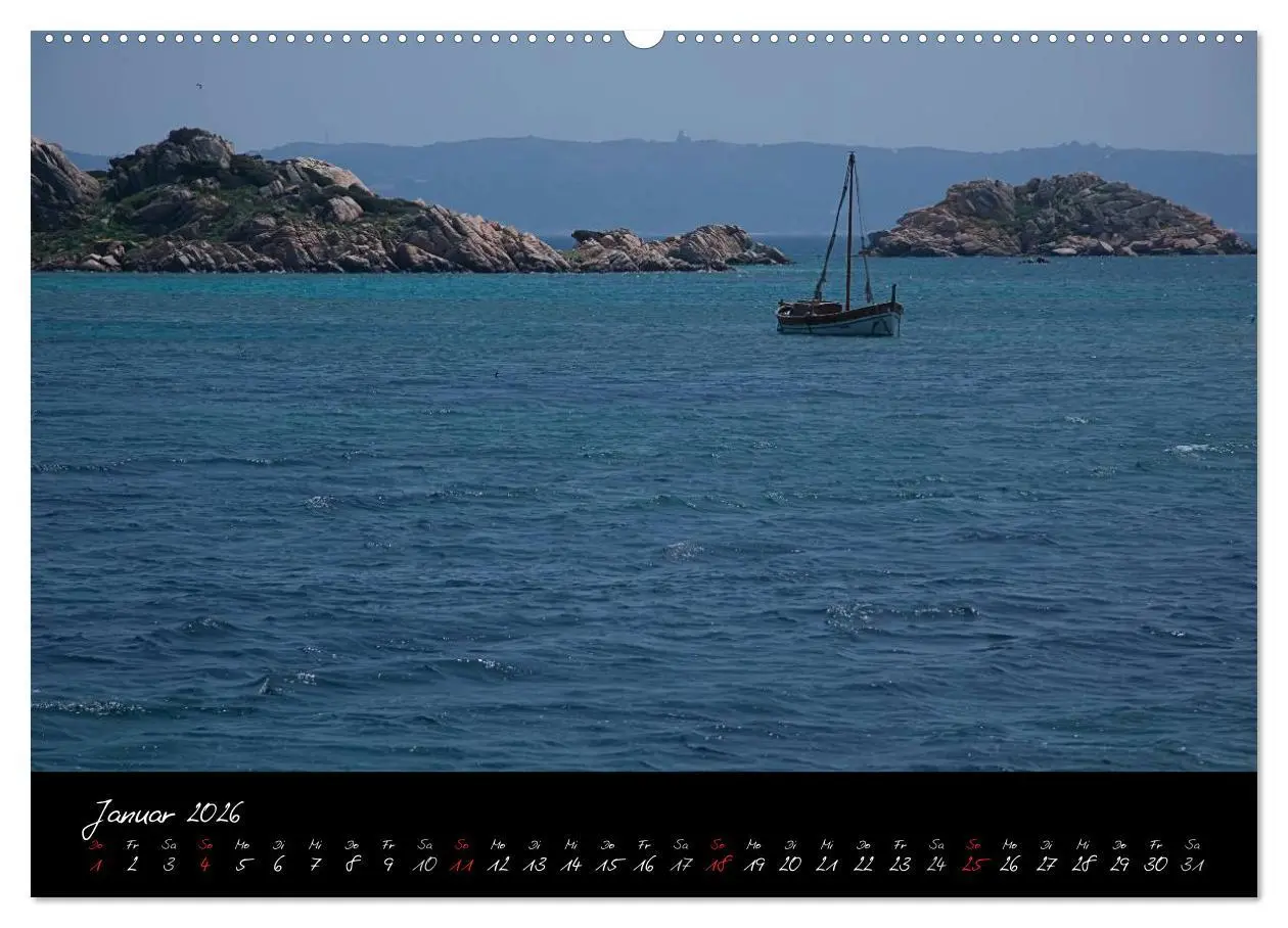 Bild: 9783516109931 | Blaues Sardinien (hochwertiger Premium Wandkalender 2026 DIN A2...