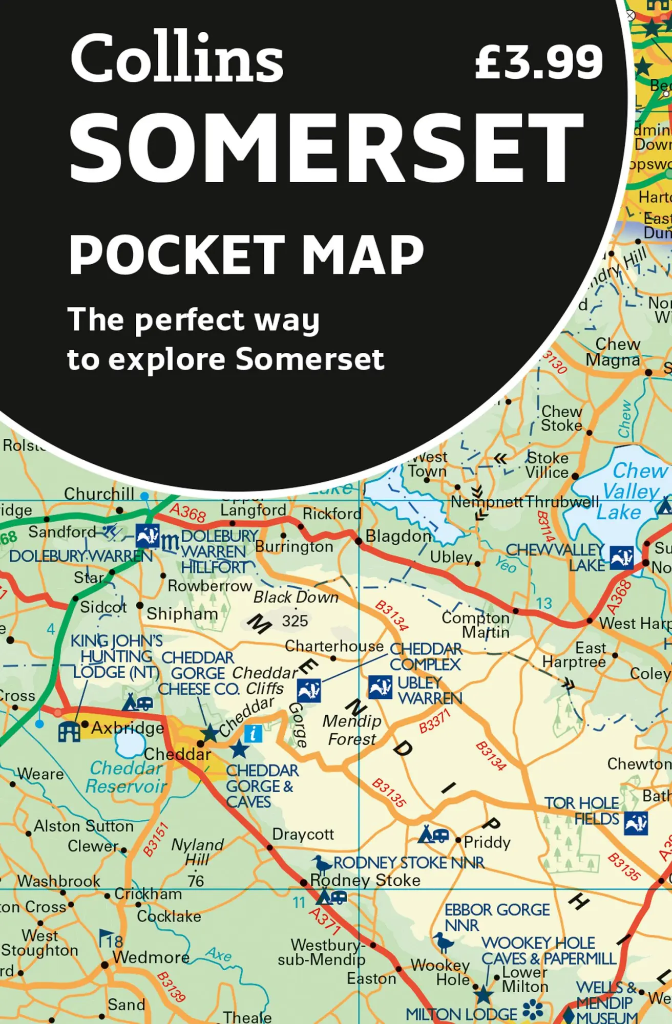 Cover: 9780008580032 | Somerset Pocket Map | The Perfect Way to Explore Somerset | Collins
