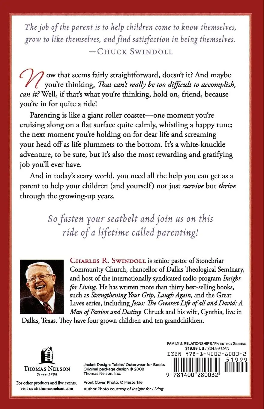 Rückseite: 9781400280032 | Parenting | Charles R. Swindoll | Taschenbuch | Englisch | 2008