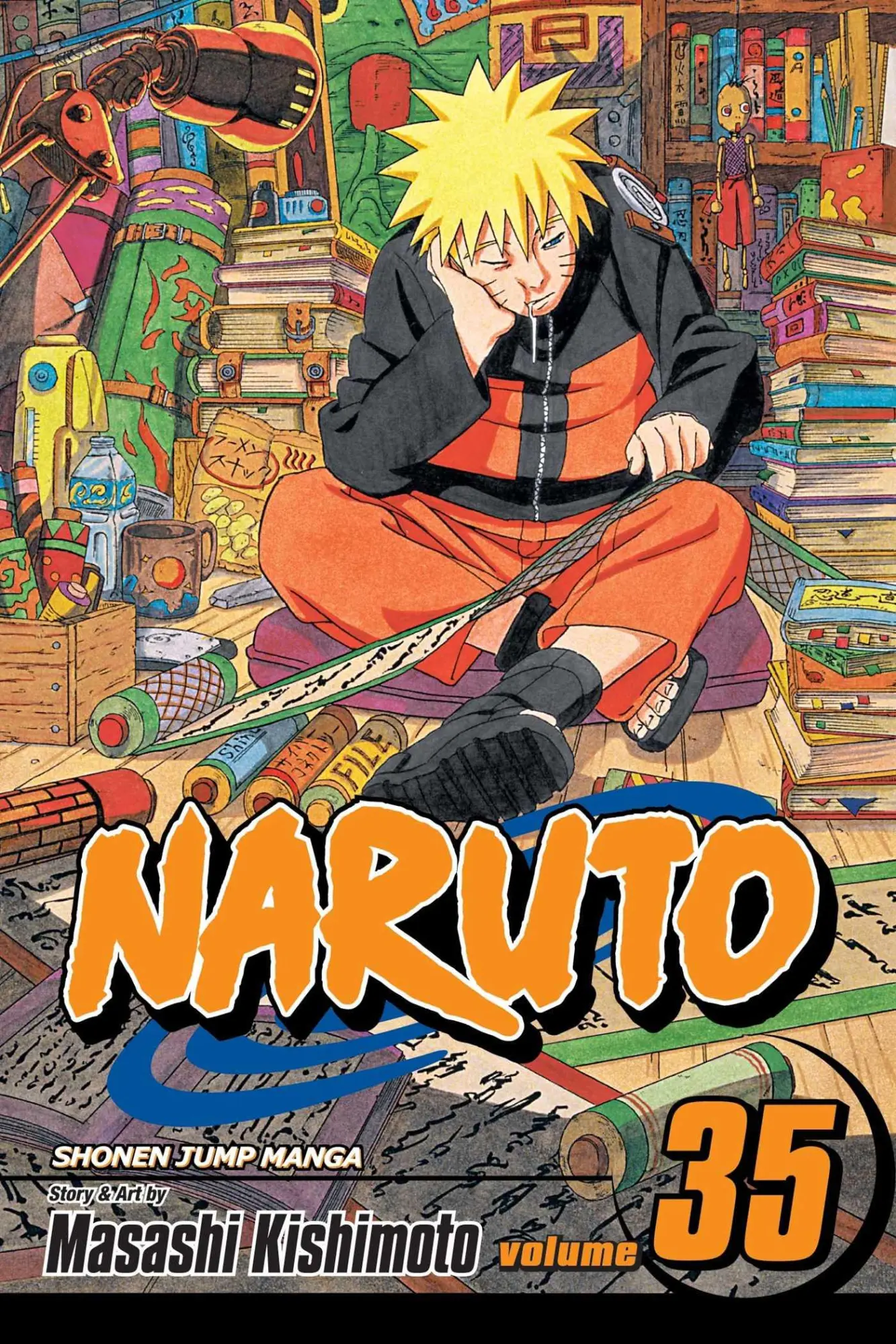 Cover: 9781421520032 | Naruto, Vol. 35 | The New Two | Masashi Kishimoto | Taschenbuch | 2009
